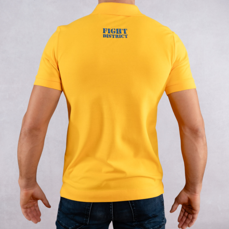 Yellow and Blue Laurier Polo - Image 2