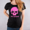 T-shirt Noir Slim Cabal Skull Rose