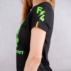 T-shirt Slim black Cabal Skull Green - Image 3