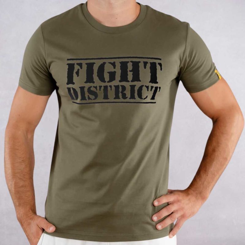 Khaki and Black The Original Regular T-shirt