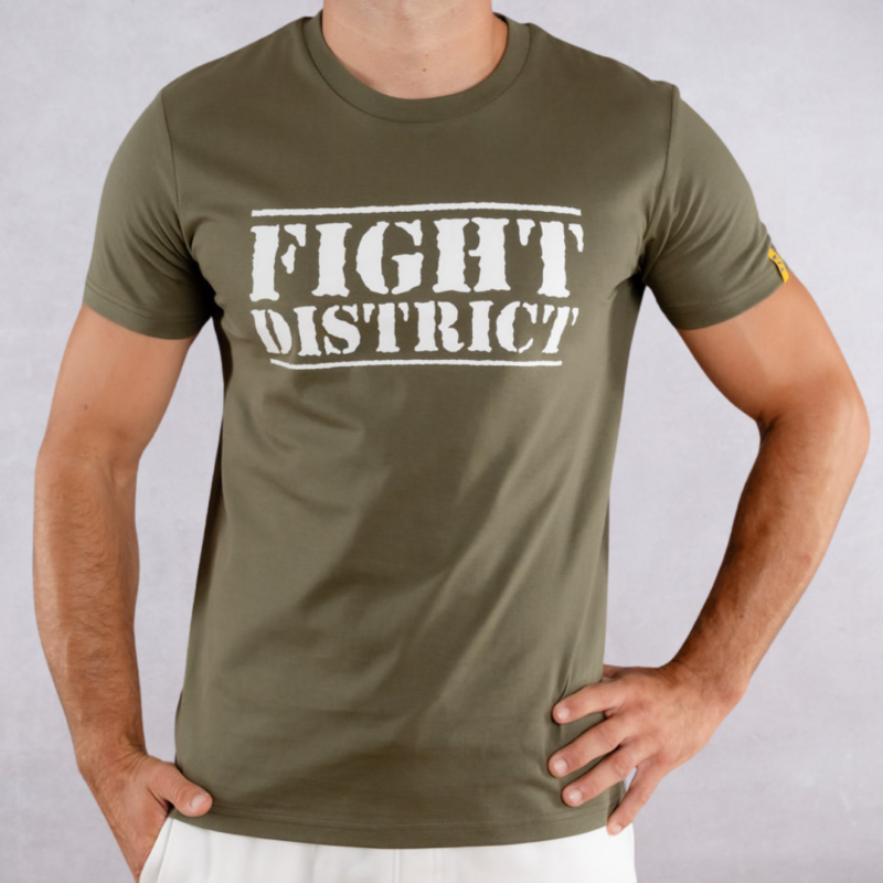 Khaki and White The Original Regular T-shirt