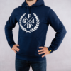 Hoodie French Navy Regular Laurier Blanc