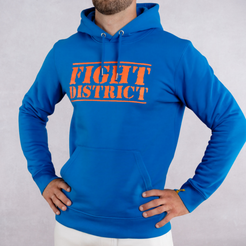 Hoodie Royal Blue Regular The Original Orange