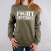 Sweatshirt Kaki Regular The Original Blanc