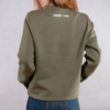 Sweatshirt Kaki Regular The Original Blanc – Image 2
