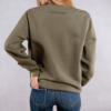 Sweatshirt Kaki Regular Flag Noir – Image 2
