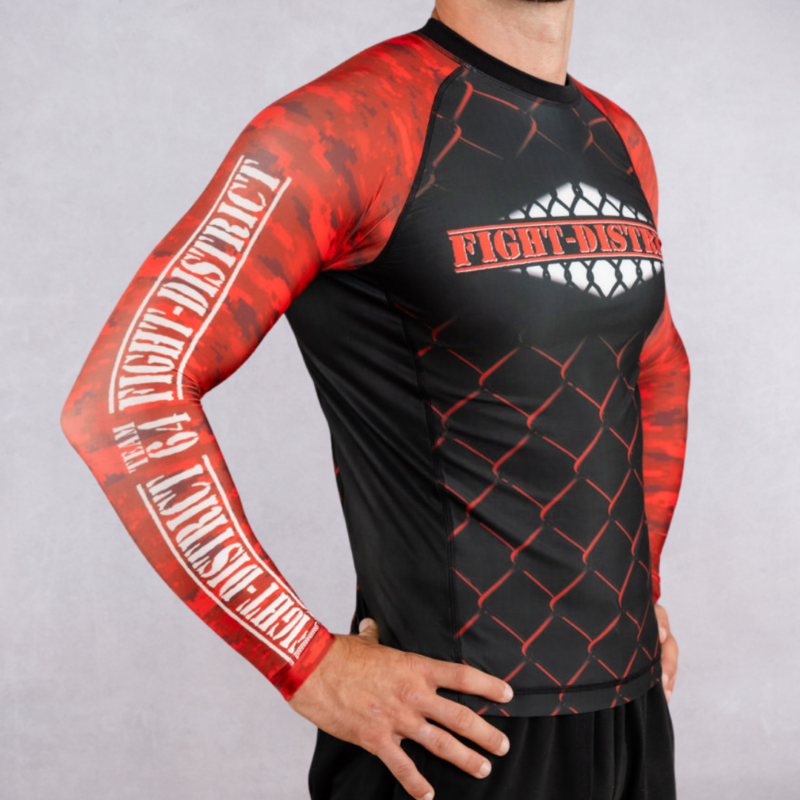 Rashguard Red Camo