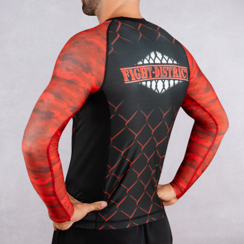 Rashguard Red Camo – Image 2