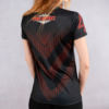 Red stars V-neck T-shirt - Image 2