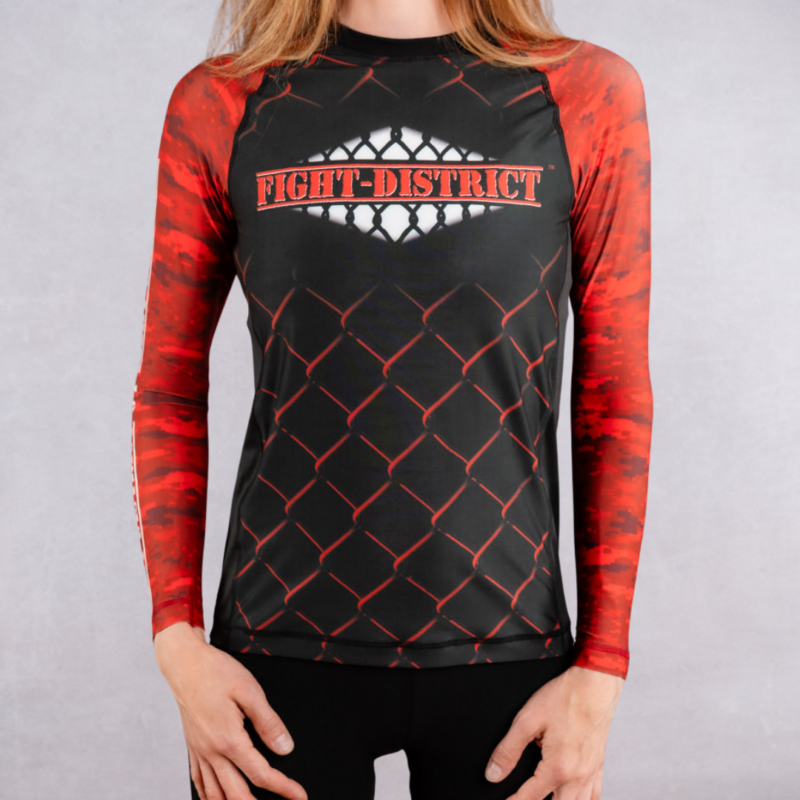 Rashguard Red Camo