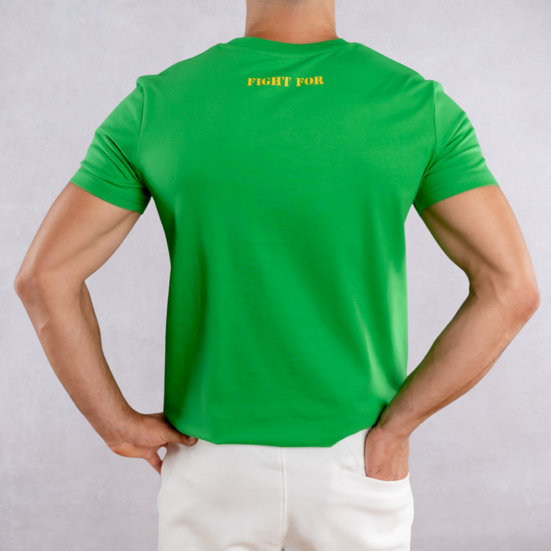 T-shirt Vert Regular The Original Jaune – Image 2