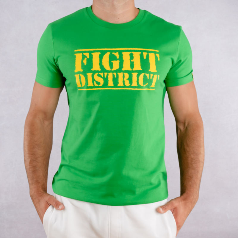 T-shirt Vert Regular The Original Jaune