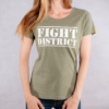 T-shirt Kaki Slim The Original Blanc