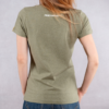 T-shirt Kaki Slim Laurier Blanc – Image 2