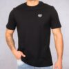 T-shirt Noir CR Laurier Blanc Small
