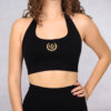 Brassière noire Laurier doré