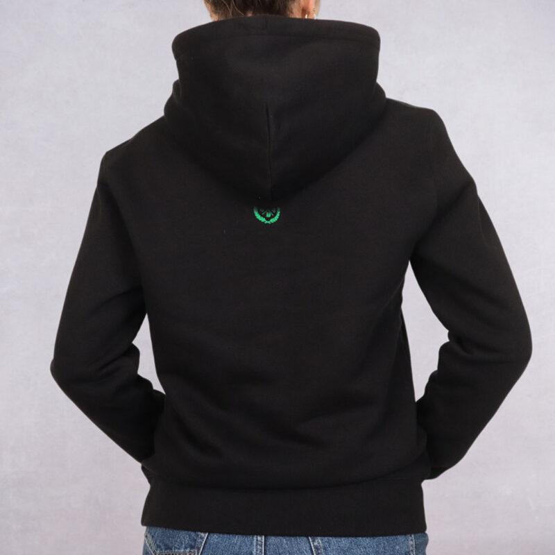 Hoodie Noir The Original Vert Small – Image 2