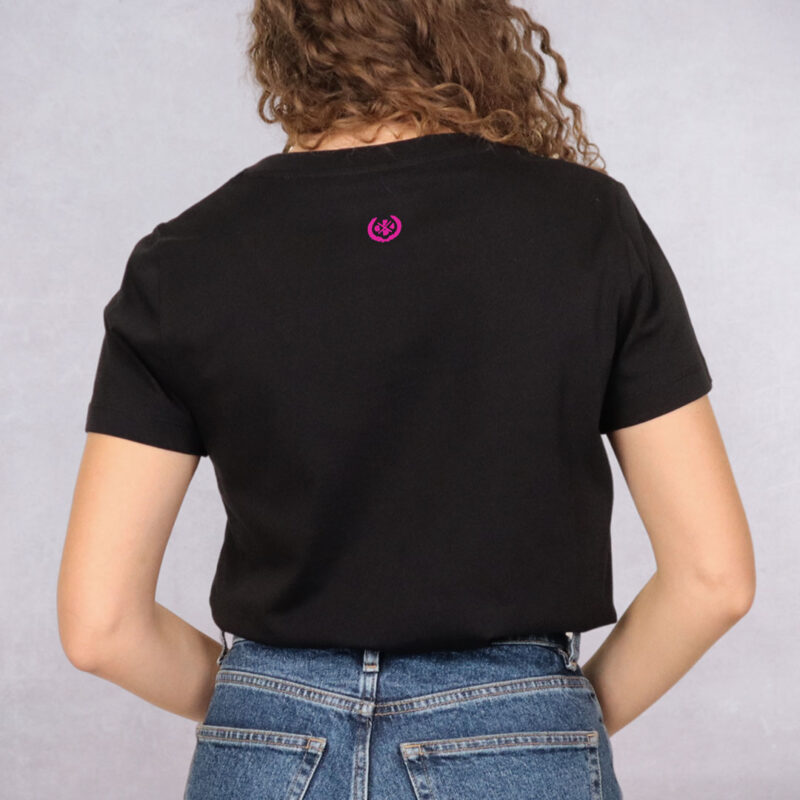 T-shirt Noir CV The Original Rose Small – Image 2