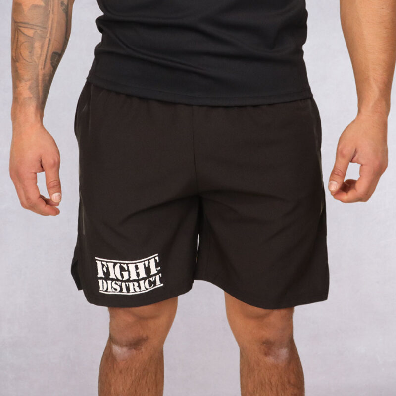 Short de sport noir The Original blanc