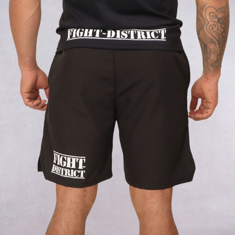 Short de sport noir The Original blanc – Image 2