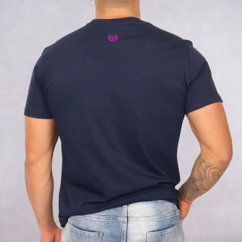 T-shirt Bleu CV The Original Rose Small – Image 2