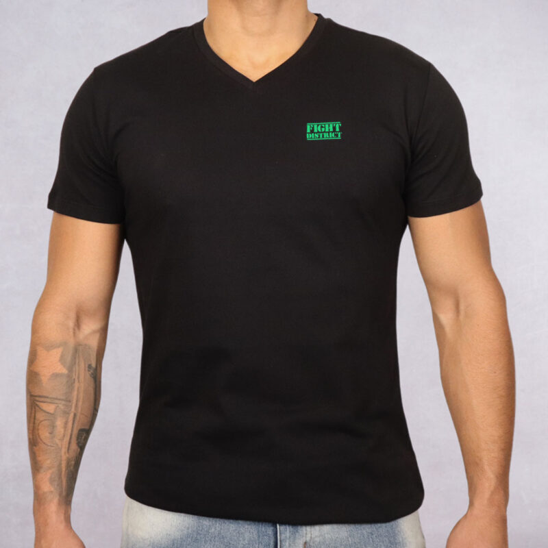 T-shirt Noir CV The Original Vert Small