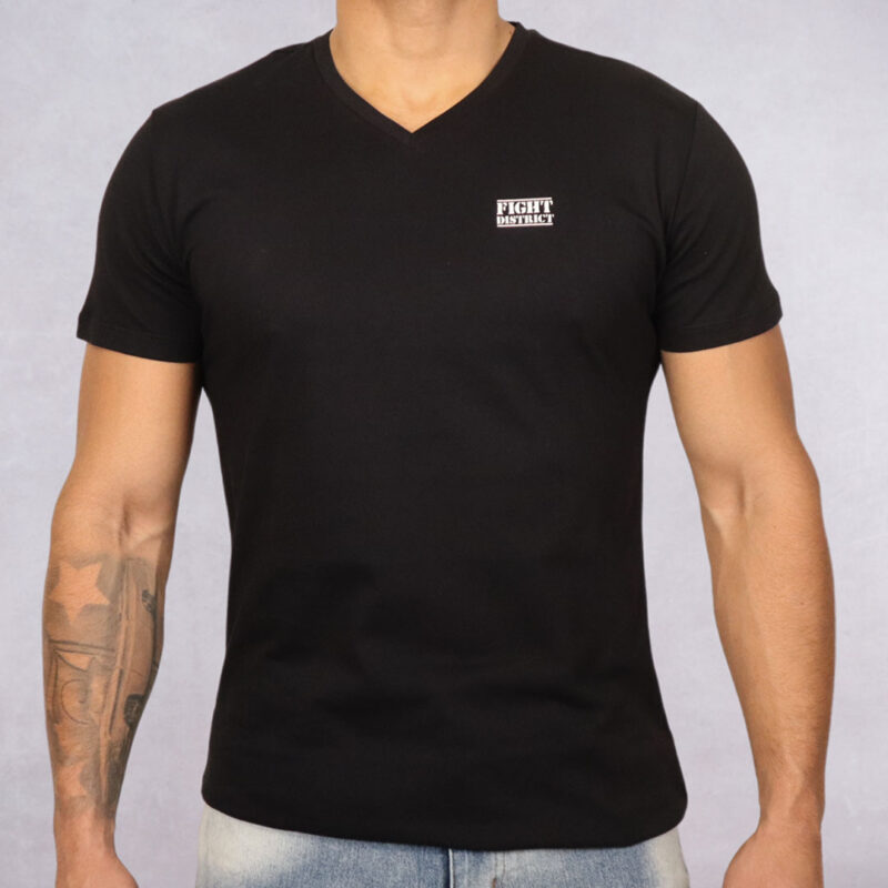 T-shirt Noir CV The Original Blanc Small