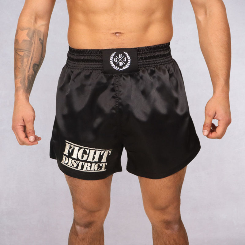 Short noir Muay Thai